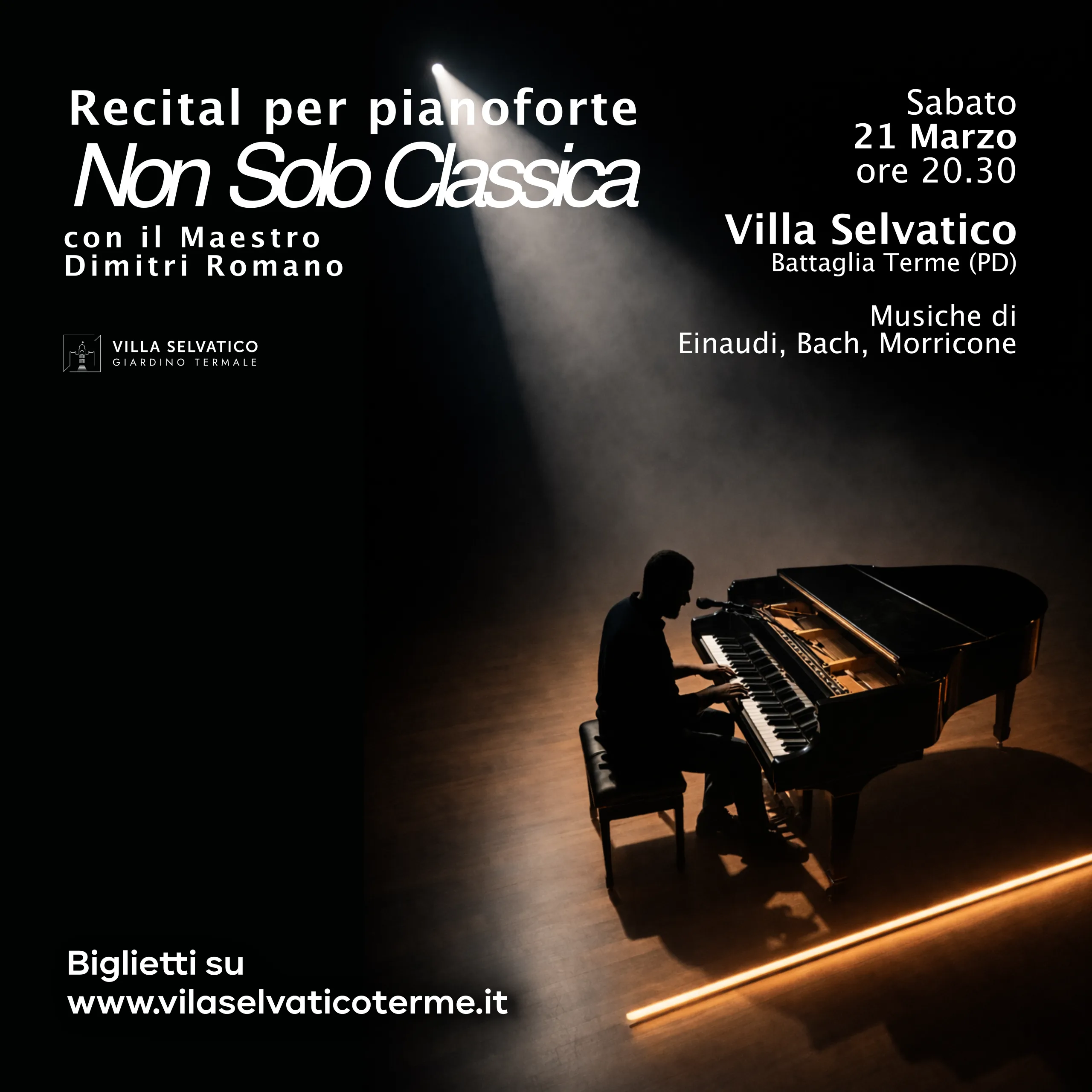 Concerto di pianoforte Dimitri Romano