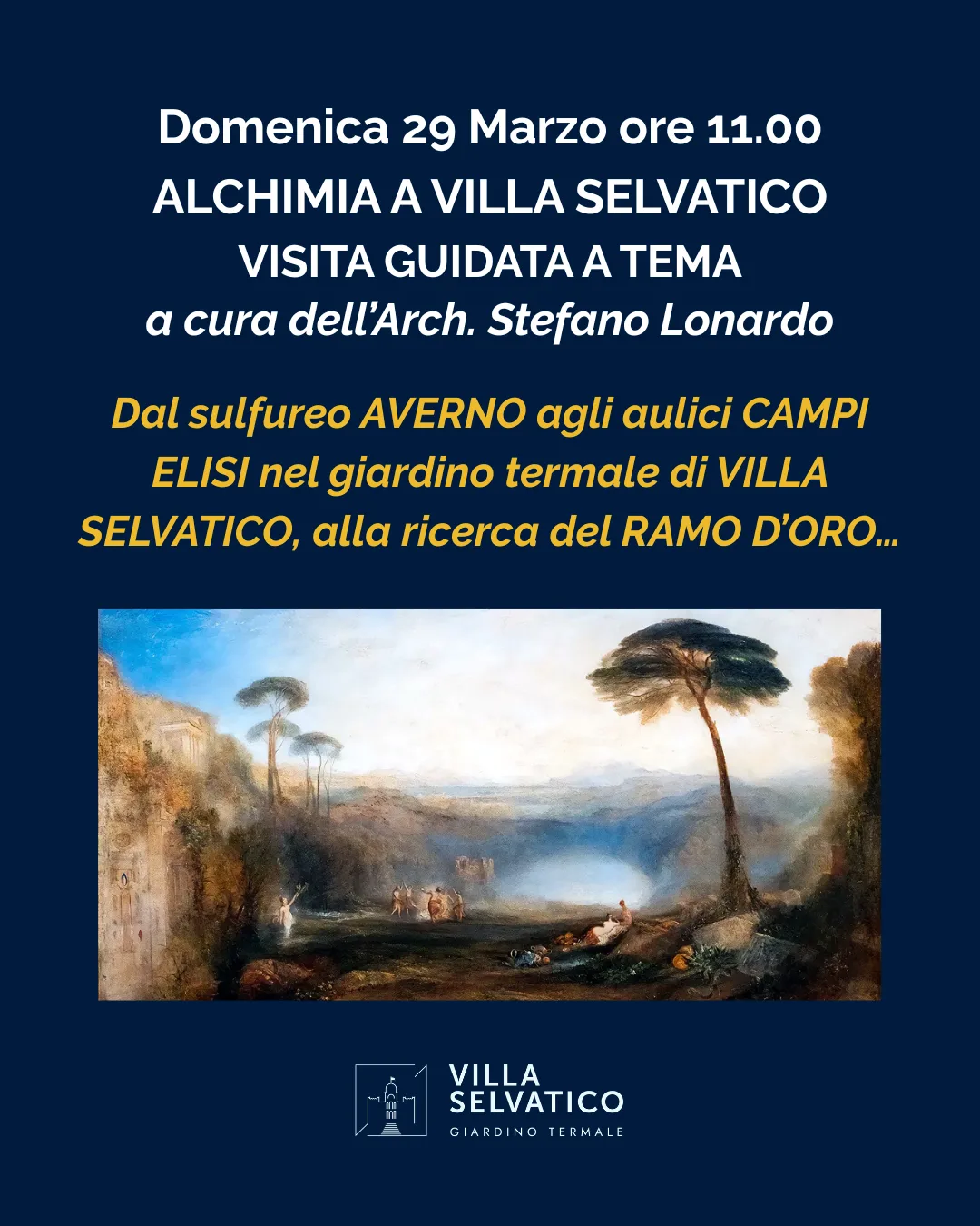 Visita guidata a tema: Alchimia in Villa Selvatico